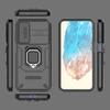 For Samsung Galaxy M35 Cover Samsung M35 5G Case 6.6 Inch Lens Protection Shockproof Push Window Magnetic Holder Bumper