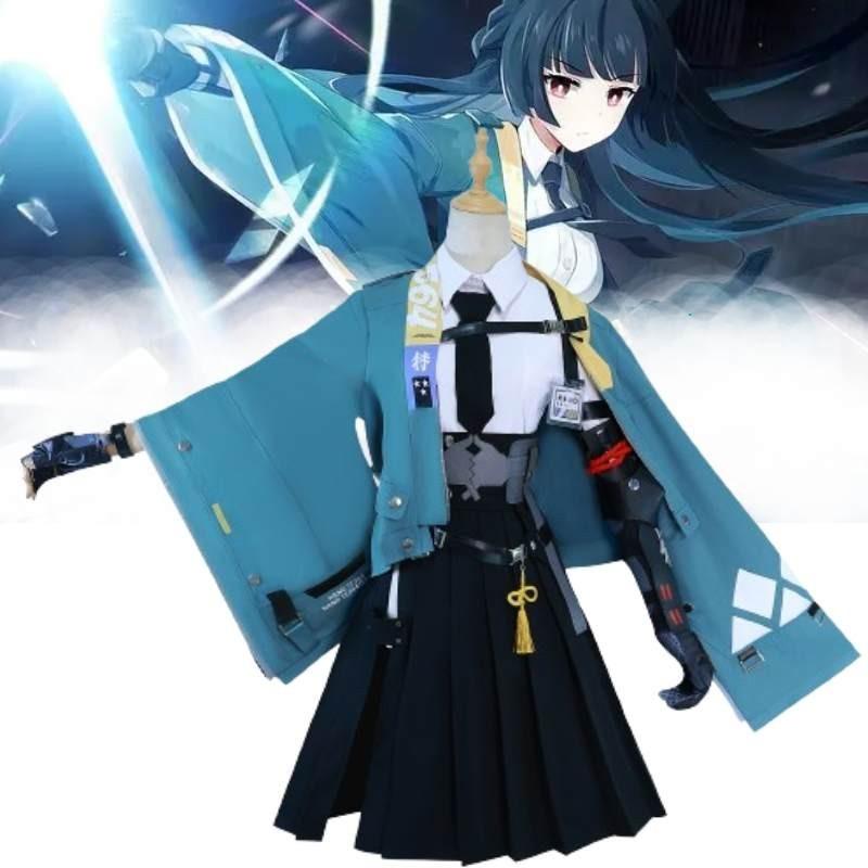 Trendy Street Style Polyester Cosplay Outfit With Accessories In Starry Elegant Color