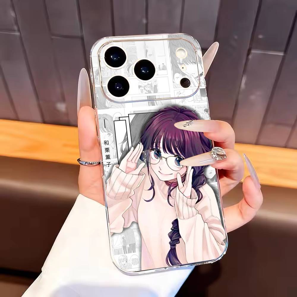 ANIME Kaoruko W-Waguri Phone Case For iPhone17,16,15,14,13,12,11 Plus,Pro Max Soft Transparent Cover iPhone11PROMAX