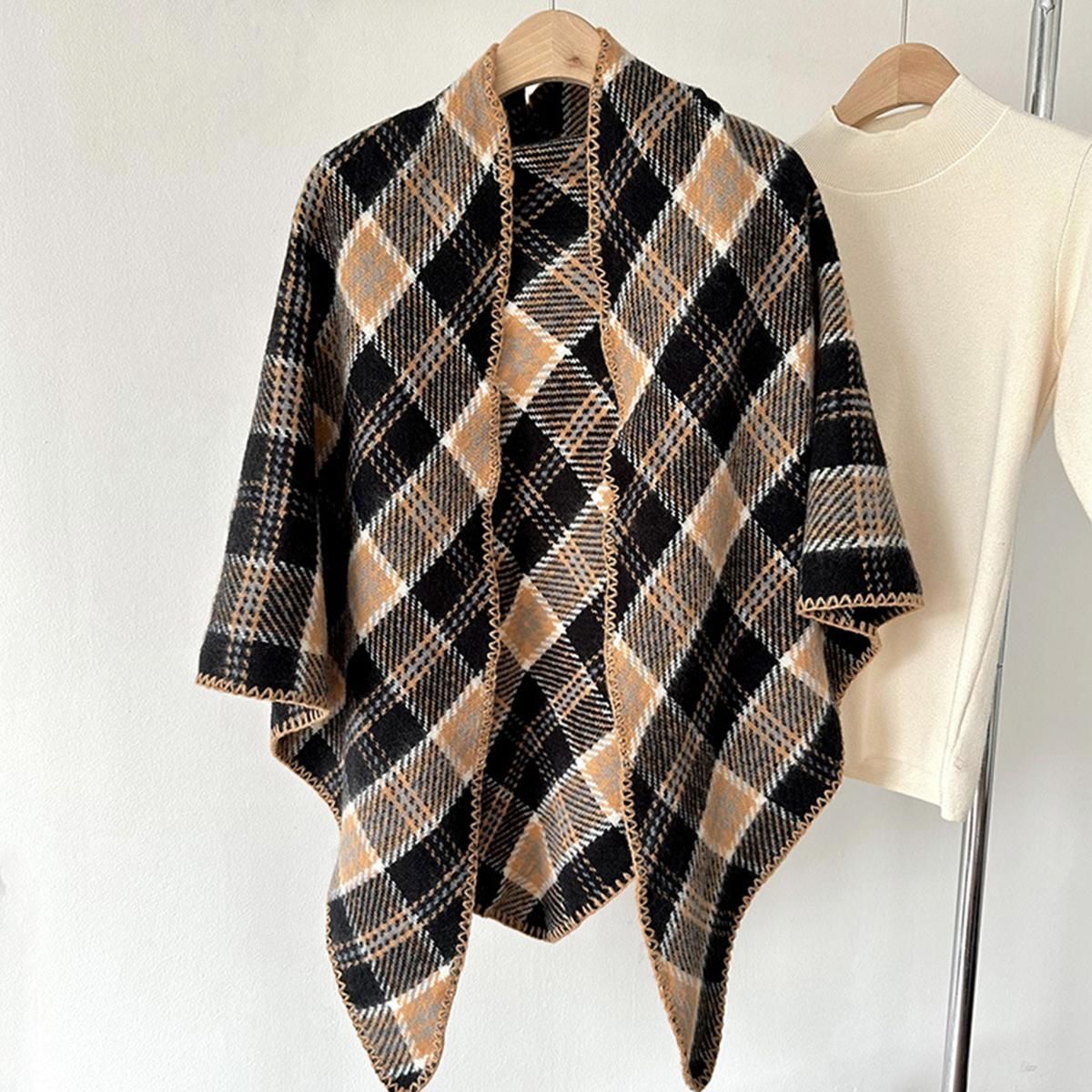 

New Cashmere Triangle Scarf Scarves Women Autumn Winter Warm Shawls Fashion Wraps Female Thick Cashmere Like Neckerchief