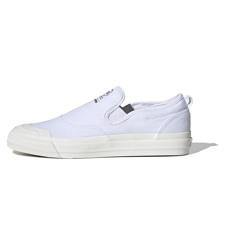 adidas Nizza RF Slip-On Triple White Men s EF1410 EU 43⅓