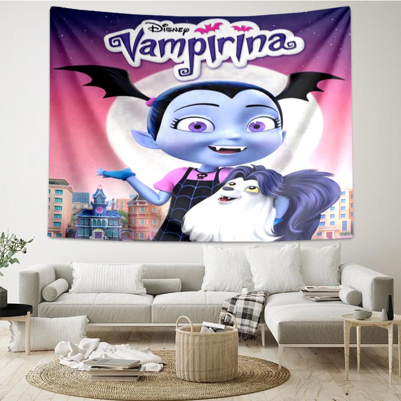 Vampirina Wall Hanging Tapestry Wall Cloth Tapestries Decor Wall Bedroom Decoration
