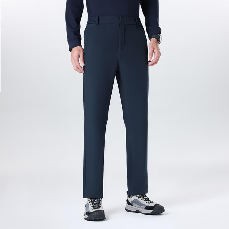 COVER GAL Men's Retro Quick-Dry Straight Casual Pants