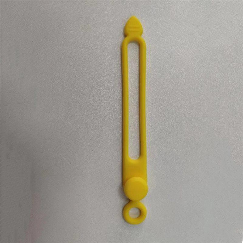 A96I-Cable Ties Silicone 40Pcs Reusable Cord Organizer Elastic For Electronics, Wires Straps For Fastening