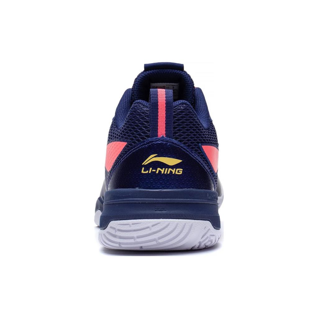 New LiNing Blade LITE Blade Lite Cushioned Slip Resistant Abrasion Resistant Low Top Badminton Shoes Unisex Blue Red AYZT005-2