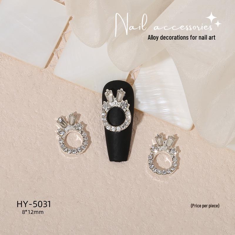 Nail Art Decorations: Bow, Heart, Moon, Flower, Butterfly, Rhinestones