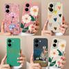 For Xiaomi Poco X7 X7 Pro Case Oil Painting Flower Lightweight Aesthetic Antifouling Protector For PocoX7Pro Poco X7 Pro Capinha