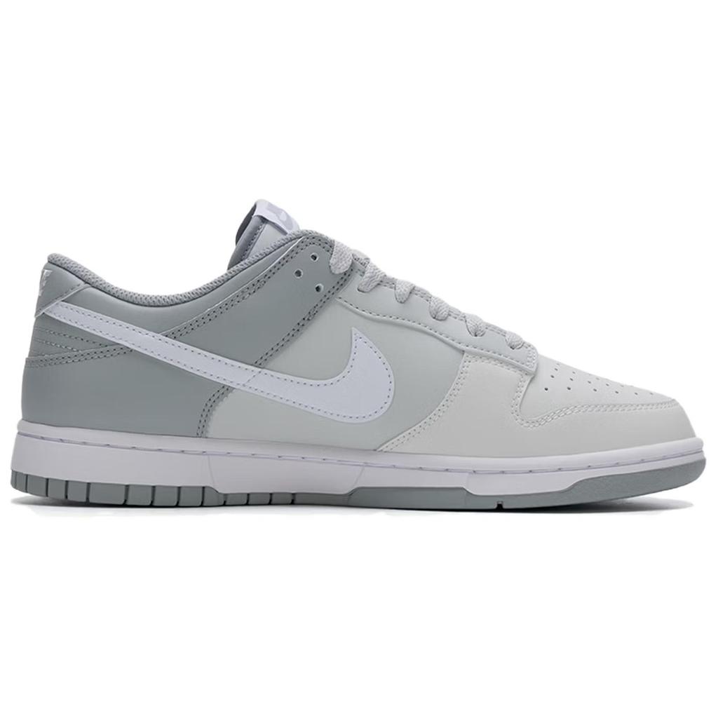 Nike Dunk Synthetic Leather Low top Skateboard Shoes Men's Gray HF5441-116