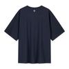 VERUTUM Small Arch Logo T-Shirt Navy