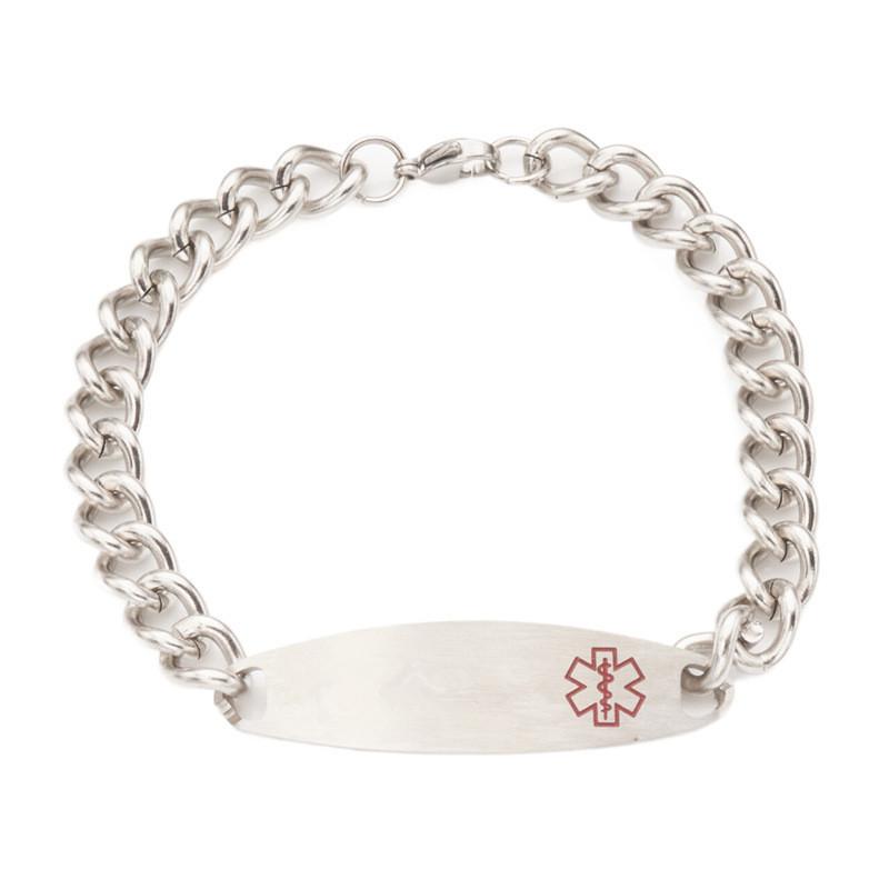 

Модный браслет из титановой стали Medica Medical Logo, ювелирные изделия из нержавеющей стали для мужчин