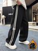 2025 Boys' Fleece-Lined Sweatpants: Thick, Handsome, Loose Fit for Autumn/Winter