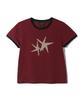 Bibalabida Tilt Women'S Ringer Short Sleeve T-Shirt