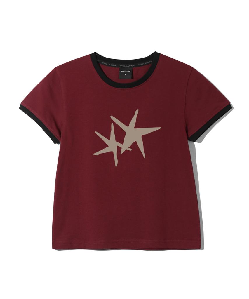 Bibalabida Tilt Women'S Ringer Short Sleeve T-Shirt