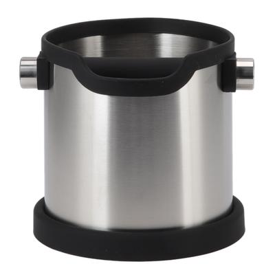 Stainless Steel Coffee Knock Box Coffee Grounds Bucket Container for Coffee Shops Bars Family