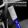 1Pcs Car Air Conditioning Air Outlet Cleaning Dust Removal Soft Brush Cleaning Tool For Mercedes Benz AMG W212 W205 W246 W177 W176 W213 GLC GLE GLS