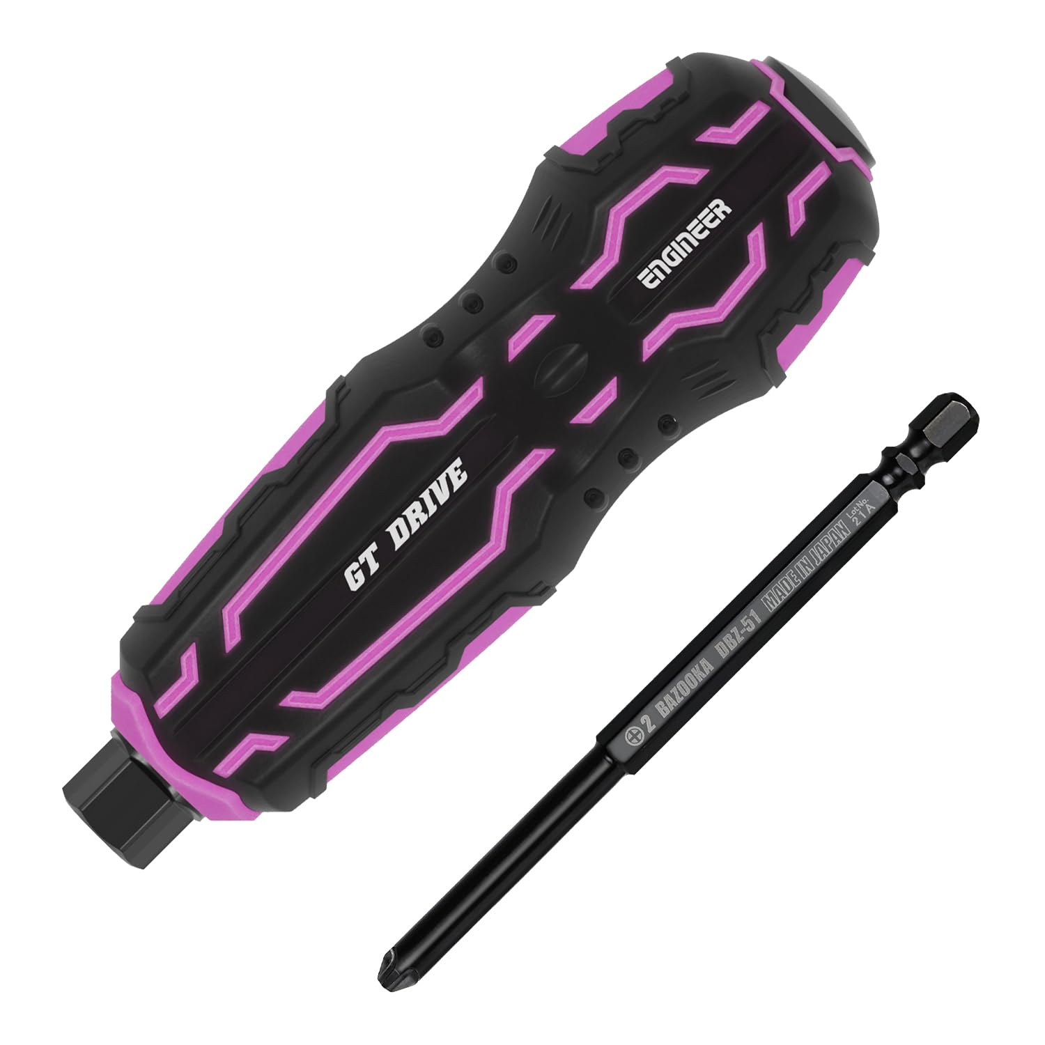Engineer GT Drive 01 Neji-saurus PINK&BLACK + No.2 DZ-71P розовый