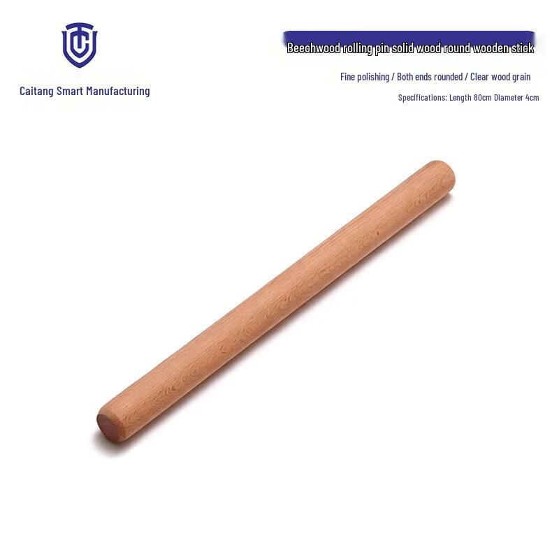 Thick Beechwood Rolling Pin