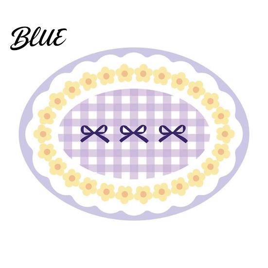Wear-resistant Placemat Dining Table Placemat Cartoon Pattern Printed