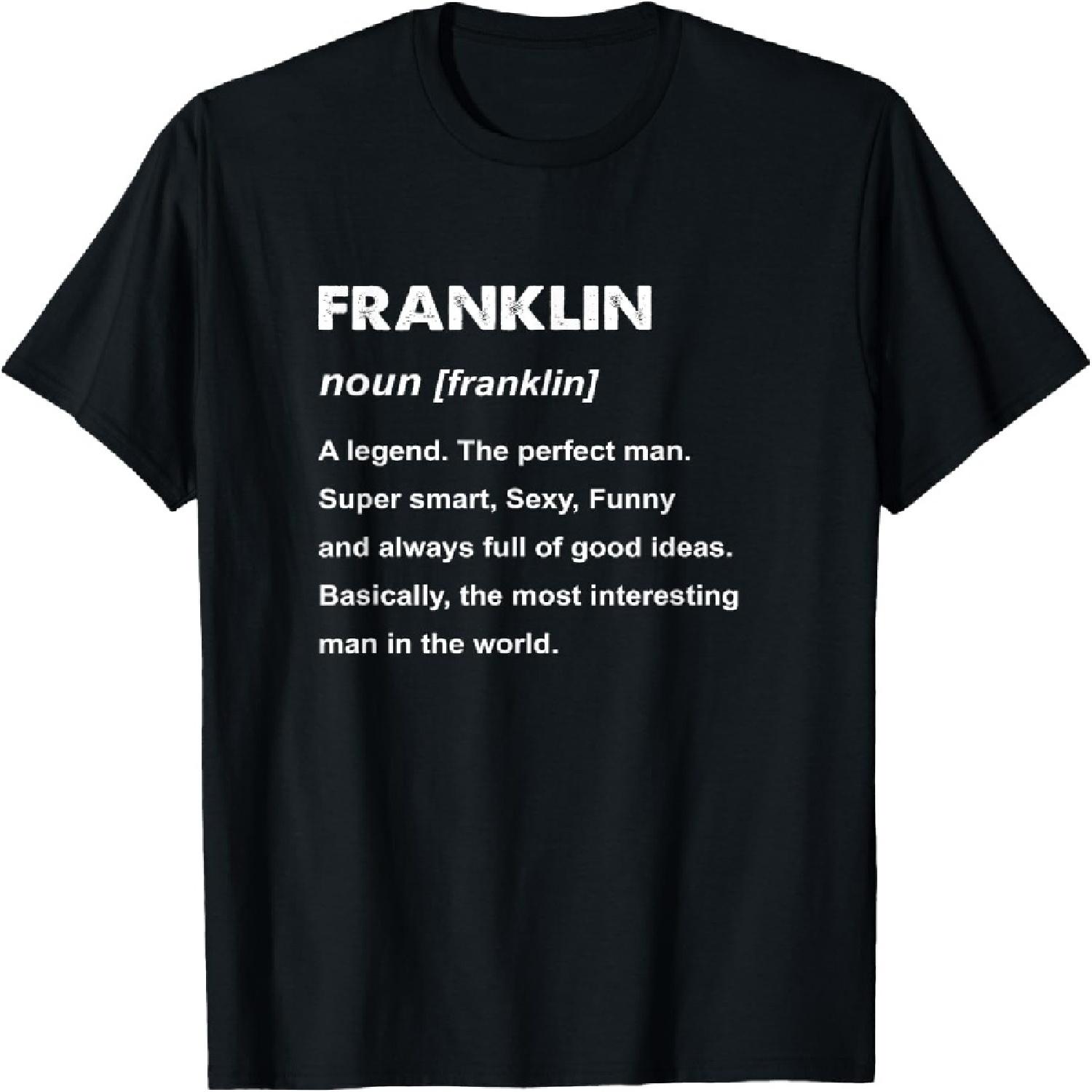 

Franklin Name T-Shirt XXXXXL різнокольоровий