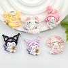 Animal Music Party Resin Accessories: Handmade DIY Cream Glue Hair Clips, Phone Cases, Shoe Buckles