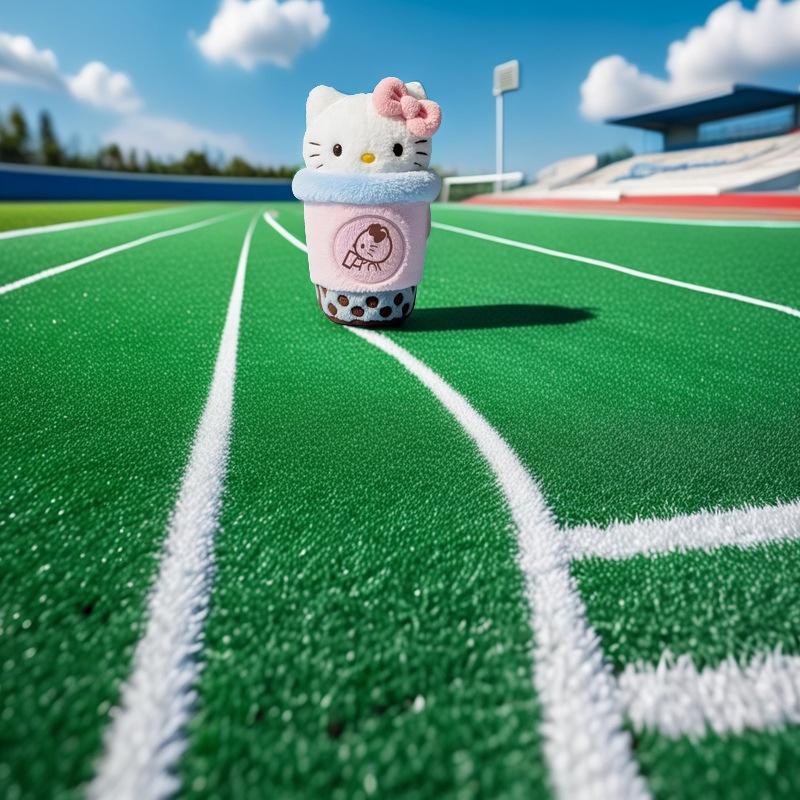 Hello Kitty x Heytea Cute Plush Doll - Creative Co-branded Gift