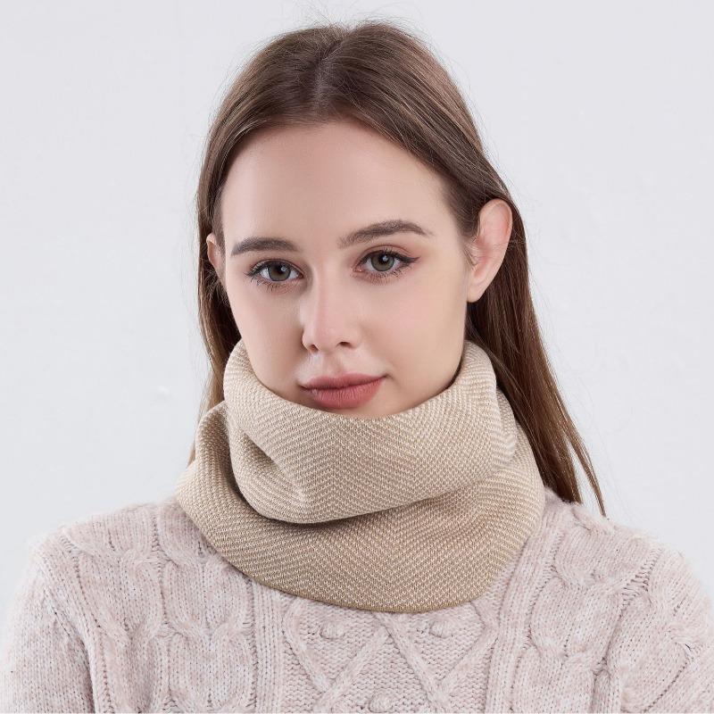 Winter outdoor riding neck cover fleece thickened warm scarf versatile cold mask men and women