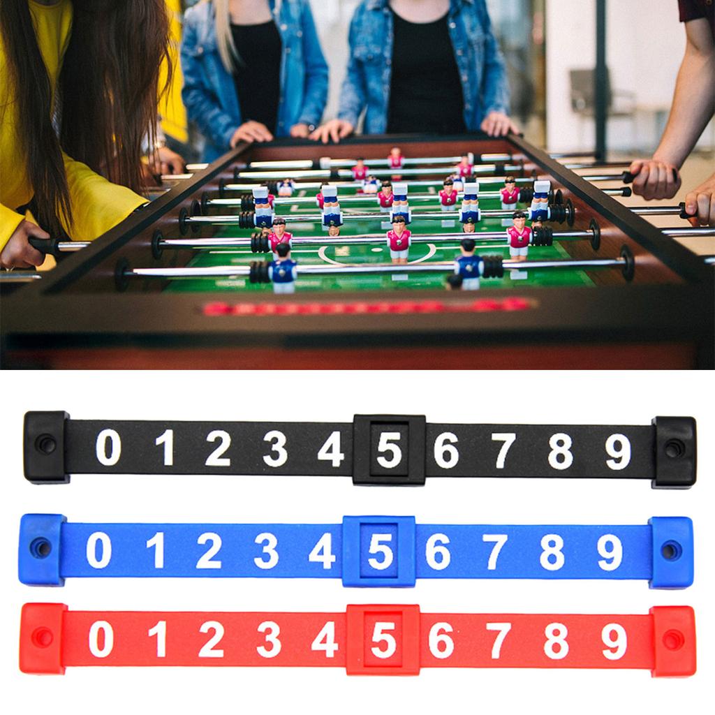 2Pcs Table Football Counter Plastic Billiard Score Board Table Game Score Goal Counter Football Score Counters Markers