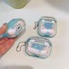 Space Ugly Fish for Apple AirPods Pro1 Bluetooth Wireless Headset Cover 1/1/1 Generation Transparent Quicksand Hard