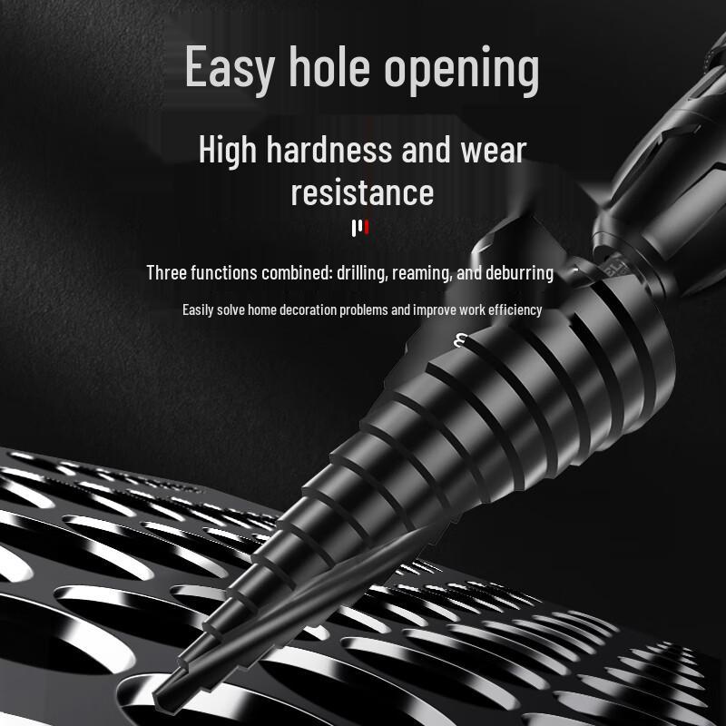 DELIXI ELECTRIC Pagoda Step Drill Bit