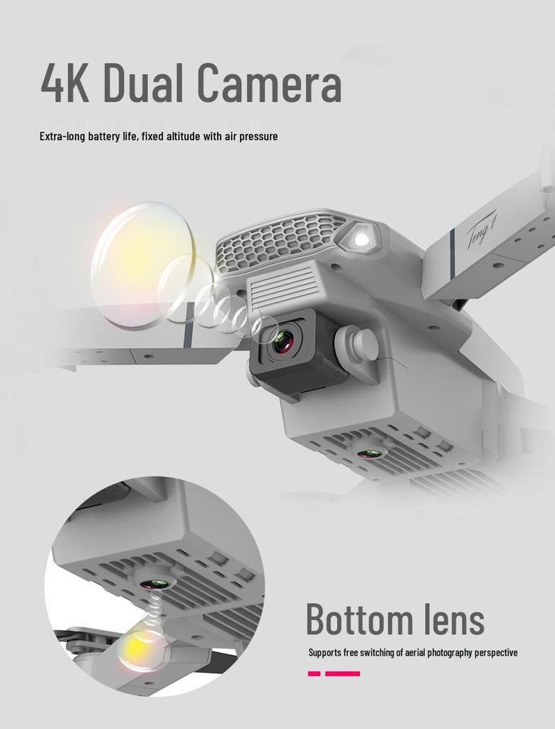 E88 4K Dual Camera Folding Drone with Long-Lasting Remote Control