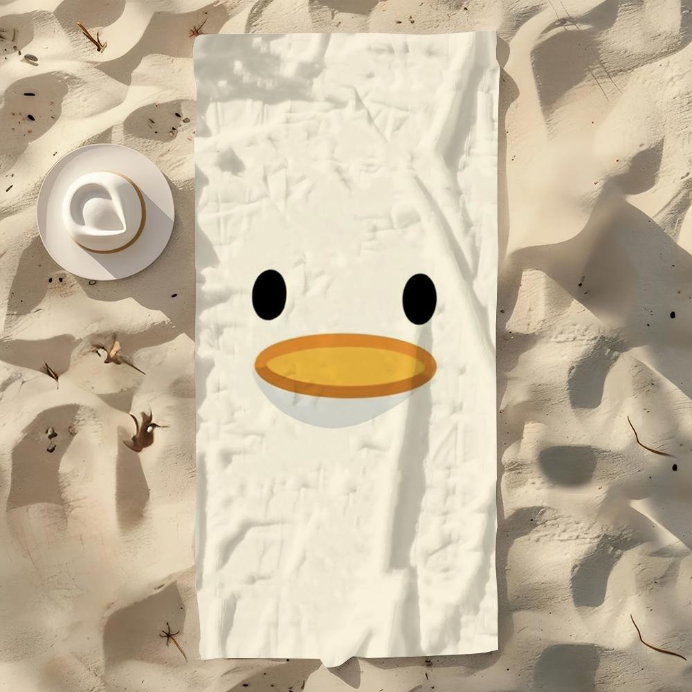 D-duck funny cartoon Towel Beach Quick Dry Soft Pool Towels Gift for Travel Gym Shower Camping sports