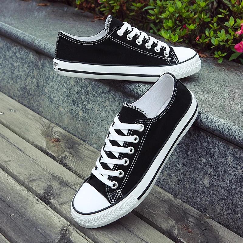 Classic Canva Shoes Korean Style Couple Casual Fabric Shoes Low Top Trendy Versatile Comfortable Men's Board Shoes