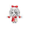 Family Boy Girl Charm Pendant Decorative Bead Jewelry Bracelet Accessories Copper