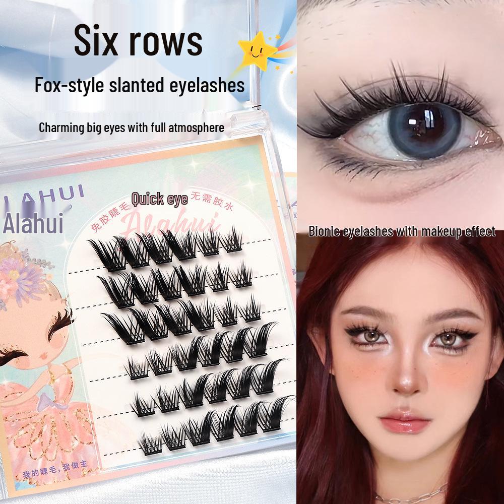 

Glue-free, self-adhesive false eyelashes are highly sought after, eliminating the need for glue. 12mm