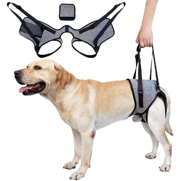 Dog Sling for Large Dogs Hind Leg Support Dog Lift Harness Adjustable Durable Help em up Harness for Weak Back Legs, Elderly, Injured, Senior,