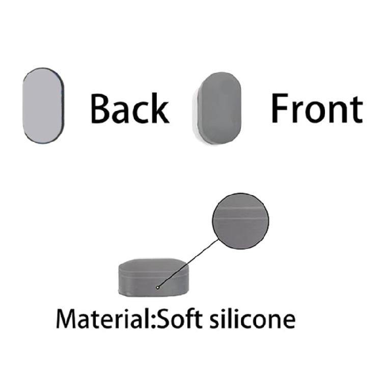 5Pcs Plastic Toilet Seat Bumpers Stabilizing Adhesive Pad Prevent Wobbling Ensure Flat Installation For Bidets