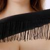Evening Party Half Finger Gloves Long Length Fringed Gloves Club Arm Sleeves Bachelorette Party Costume Stage Gloves