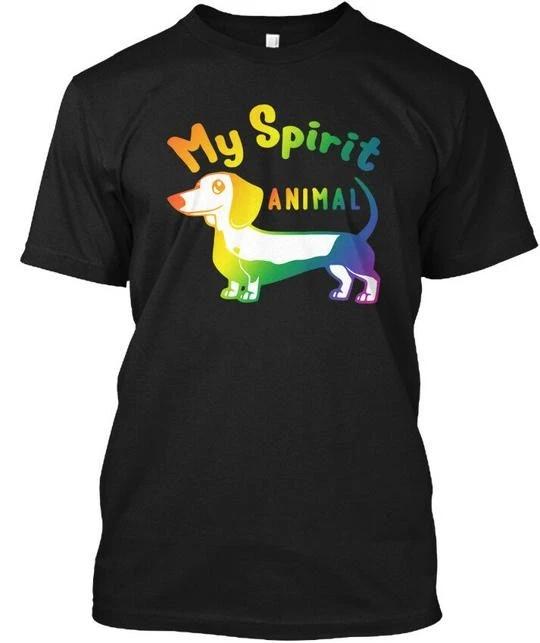 My Spirit Animal Dachshund - T shirt Made in the USA Size S to 5XL