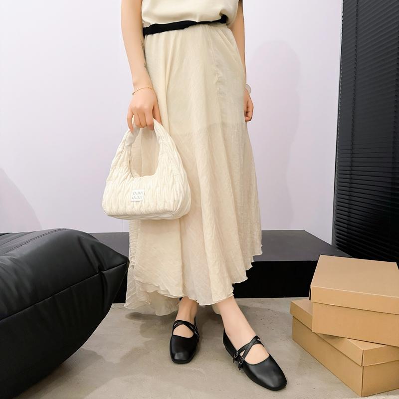 New ballet shoes for women wearing Mary Jane flat bottomed shallow mouth single shoes