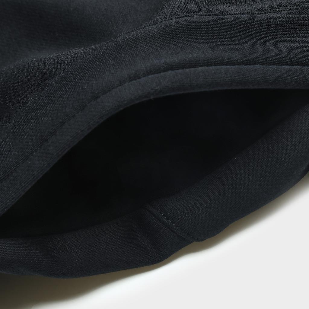 Fila Solid Color Drawstring Cuffed Casual Knit Sports Pants Women Bottoms Black F11W349620F-BK