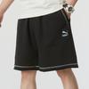 Puma Colorblock Lockere Mid-Waist Casual Shorts Herren Unterteile Schwarz 626861-01