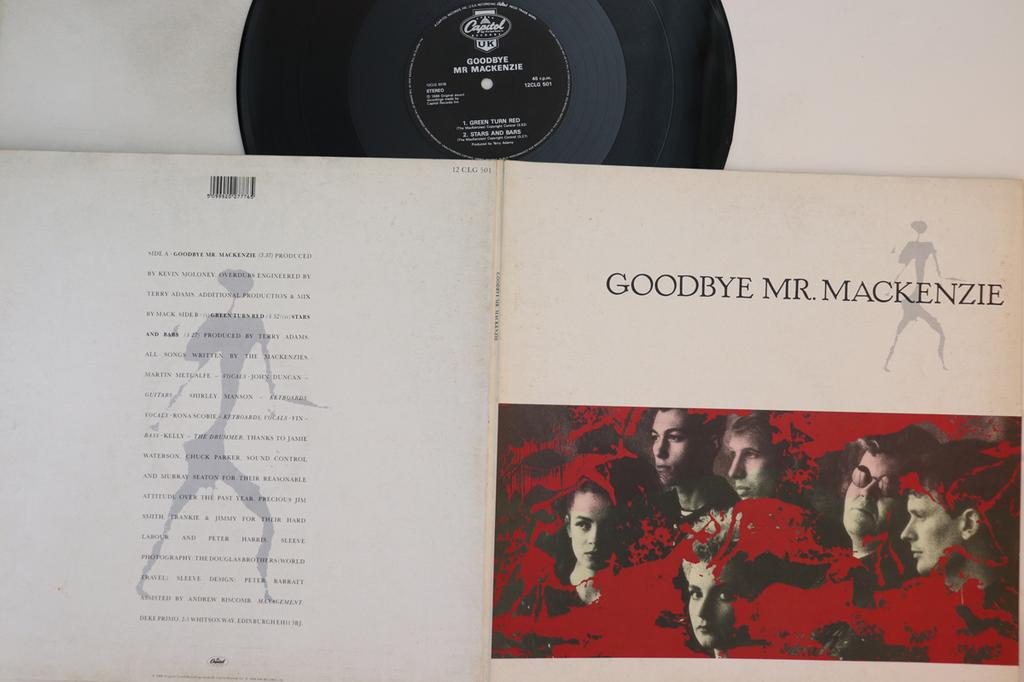 LP Plate GOODBYE MR MACKENZIE - Goodbye Mr. Mackenzie 12CLG501 CAPITOL 1988 UK Rock Brukt