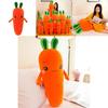 Adorable Carrot Sleeping Pillow Soft Stuffed Animal Plush Toy For Kids And Adults