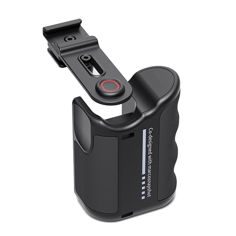 T35C For Pro 2 Street Photography Handle Component Wireless Control Side Handle for Action/ 13 Cameras