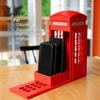 Office Meeting Phone Storage British Booth Stand, 3D Printed Holder, Novelty Creative Jail for Focus Smartphone Lock‑Up Box Family Gatherings Party