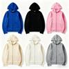 European & American Couples' Casual Zipper Hoodie Set
