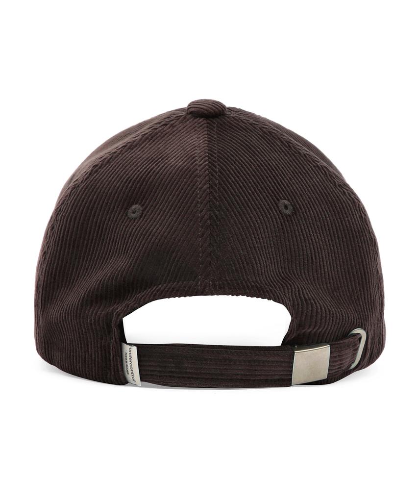 Eondeokeonteulol Unisex Autumn/Winter Corduroy Basic Soft Top Ball Cap Signature / Authentic B B / Cd / Choco