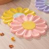Daisy Silicone Coaster Thickened Non-slip Anti-scalding Heat Resistant Insulation Pad Pot Mat