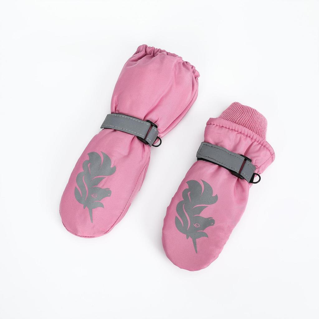 Premium Children's Fleece Ski Gloves - Warm, Thick, Non-Slip Winter Outdoor Gloves for Kids and Babies