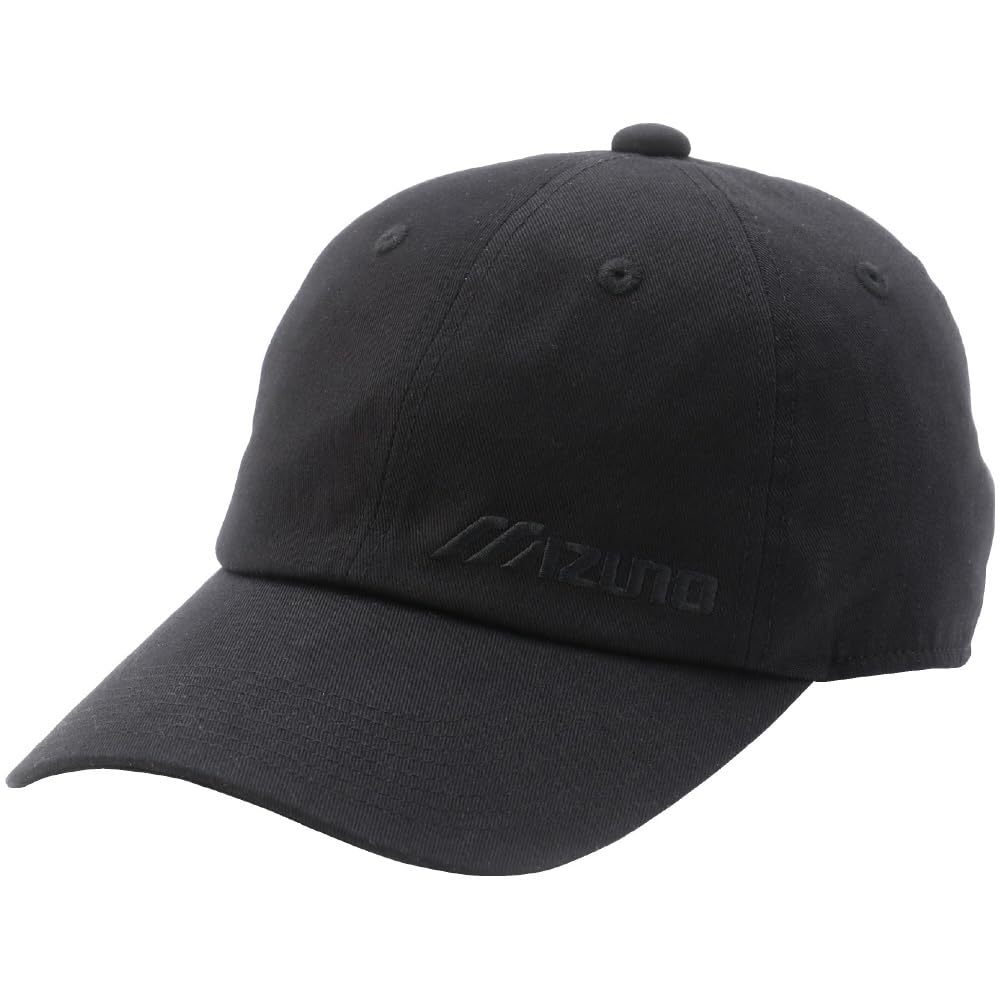 Mizuno Standard One Size Fits B2JWC001 Cap, Unisex, Casual, Outdoor, Black, Most,